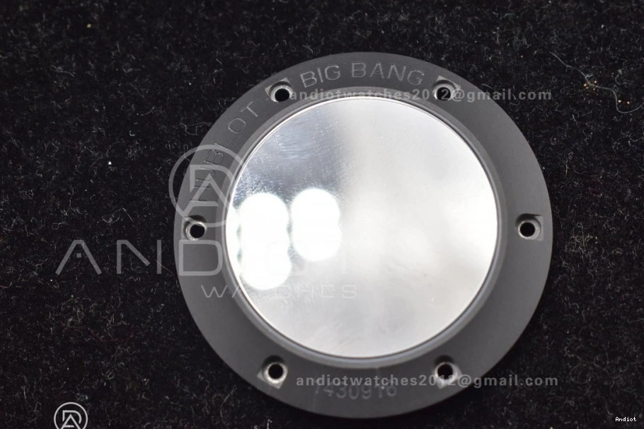 Skeleton 1:1 Best Unico Dial Black Titanium Big Rubber Black ZF Strap Edition Bang Hublot On A1280 0214